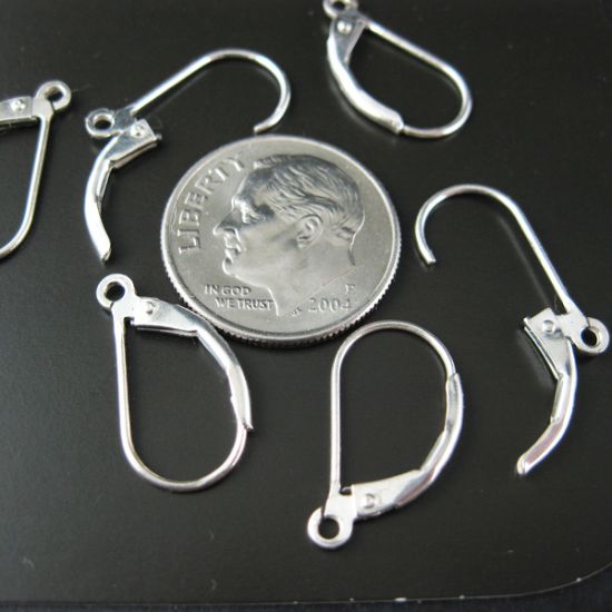 Wholesale Sterling Silver Leverback Earwire for Jewelry Making, Wholesale Earwire and Findings