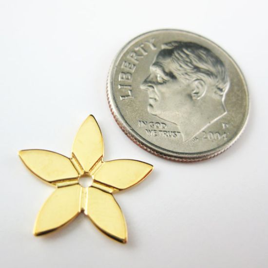 Wholesale Gold plated Sterling Silver Star Charms and Pendants for Jewelry Making, Wholesale Findings