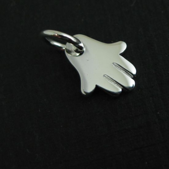 Wholesale Sterling Silver Hasma Hand Charm, Charms and Pendants for Jewelry Making, Wholesale Findings