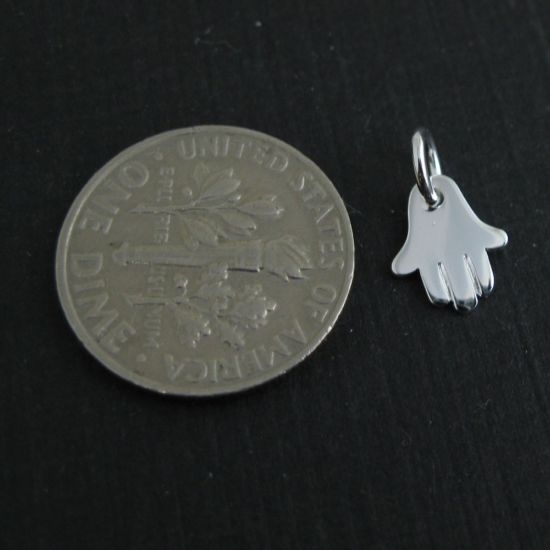 Wholesale Sterling Silver Hasma Hand Charm, Charms and Pendants for Jewelry Making, Wholesale Findings