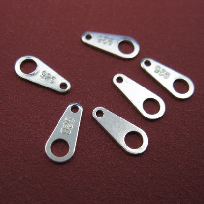 Wholesale Sterling Silver 925 Long Quality Tag for Jewelry Making, Wholesale Earwire and Findings