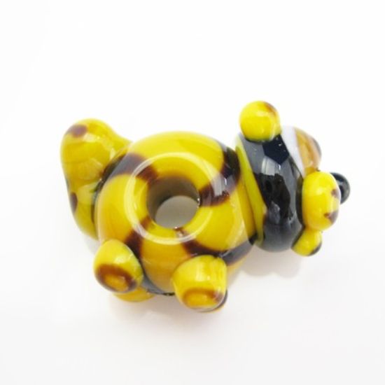 Wholesale Lampwork Bead - Pandora Style Tiger (1pc)