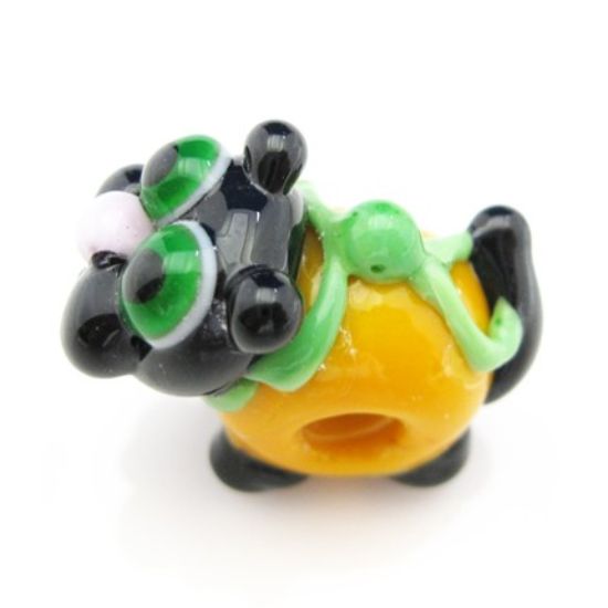 Wholesale Lampwork Bead - Lovely dog pandora bead (1pc)