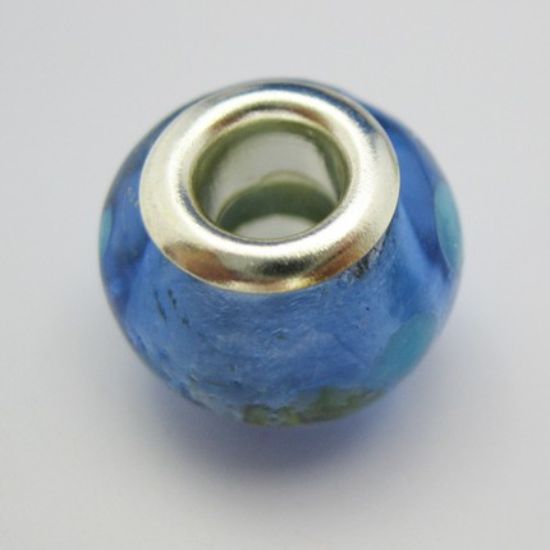 Wholesale Donut Shape Pandora Style Bead (1pc)