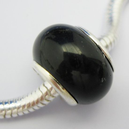 Wholesale Donut Shape Pandora Style Bead (1pc)