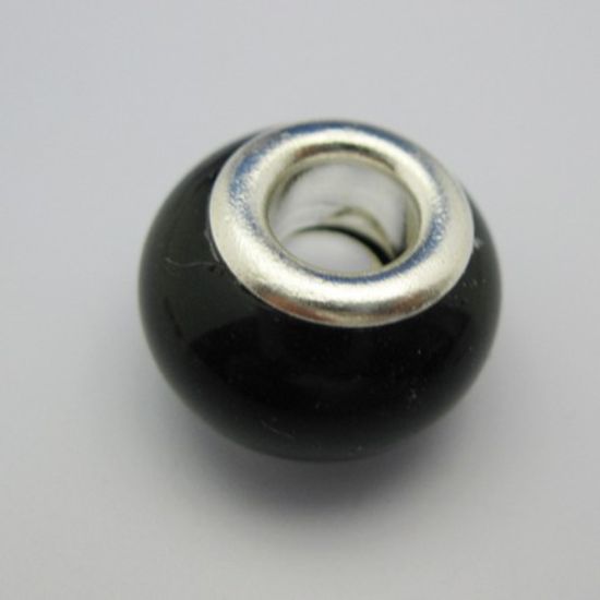 Wholesale Donut Shape Pandora Style Bead (1pc)