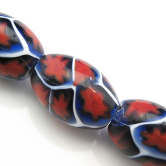 Wholesale Handpainted Porcelain Bead ( 3 pcs )