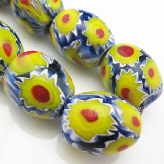 Wholesale Handpainted Porcelain Bead ( 3 pcs )