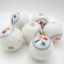 Wholesale Handpainted Pottery Bead 12mm ( 6 pcs )