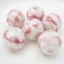 Wholesale Handpainted Pottery Bead 12mm ( 6 pcs )