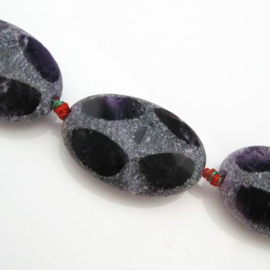 Wholesale Amethyst Natural Stone Beads - Irregular Teardrop - February Birthstone (sold per strand)
