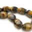 Wholesale Tiger's Eye Beads - 25X18mm Faceted Nugget (Sold Per Strand)