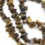 Wholesale Tiger's Eye Natural Stone Chip Beads (Sold Per Strand)