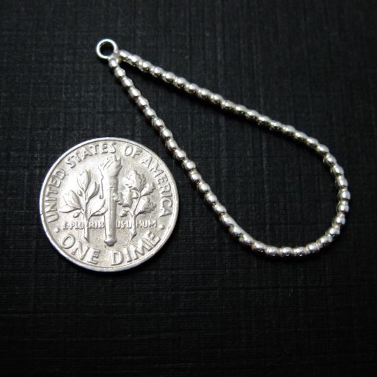 Wholesale Sterling Silver Large Teardrop 40mm Pendant, Charms and Pendants for Jewelry Making, Wholesale Findings