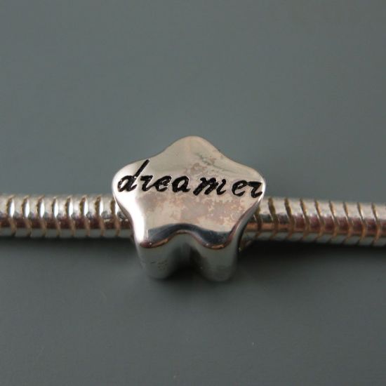 Wholesale European .925 Sterling Silver Dreamer Charm Beads