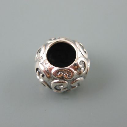 Wholesale European .925 Sterling Fancy Pattern Charm Bead