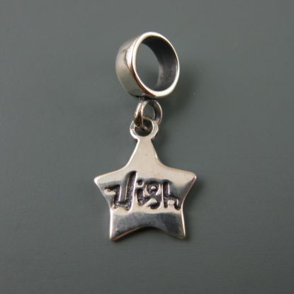 Wholesale European .925 Sterling Silver Wishing Star Charm Bead