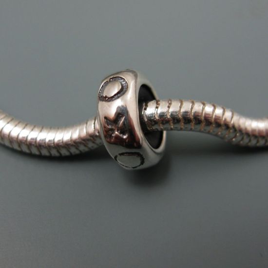Wholesale European .925 Sterling Silver XOXO Charm Bead