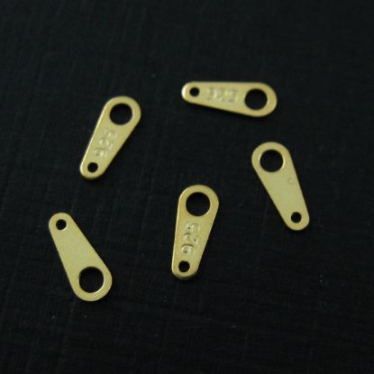 Wholesale Gold plated Sterling Silver 925 Quality Tag for Jewelry Making, Wholesale Earwire and Findings