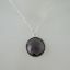 Wholesale Bezel Gemstone Round Pendant Necklace - Sterling Silver - Amethyst (16-24")