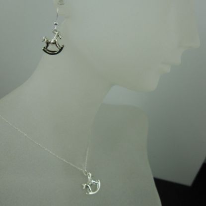 Wholesale 925 Sterling Silver Jewelry Set-Rockinghorse Charm