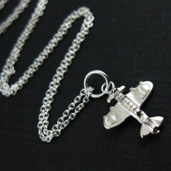 Wholesale 925 Sterling Silver Jewelry Set- Airplace Charm