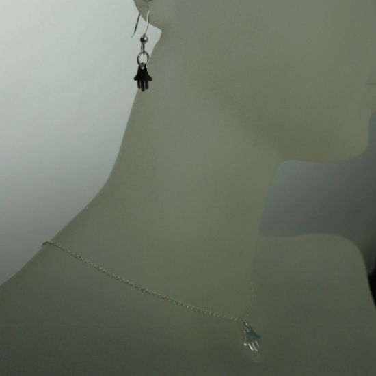 Wholesale 925 Sterling Silver Jewelry Set- Hasma Hand Charm