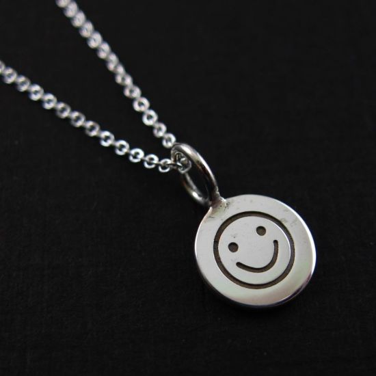 Wholesale 925 Sterling Silver Jewelry Set- Happy Face Charm
