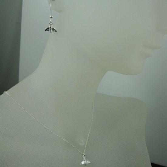 Wholesale 925 Sterling Silver Jewelry Set- Bumblebee Charm
