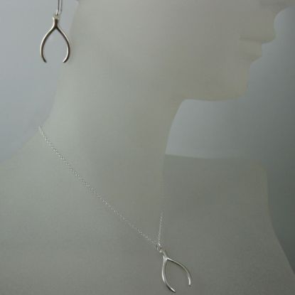 Wholesale 925 Sterling Silver Jewelry Set- Wishbone
