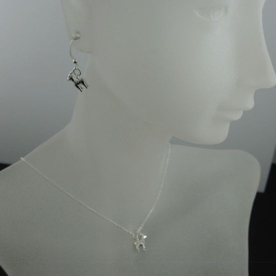 Wholesale 925 Sterling Silver Jewelry Set-Reindeer Charm