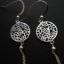 Wholesale 925 Sterling Silver Earrings-Round Flower Connector