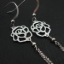 Wholesale 925 Sterling Silver Earrings-Sweet Rose