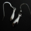 Wholesale 925 Sterling Silver Earrings-Lovely fish