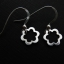 Wholesale 925 Sterling Silver Earrings- Flower Charm