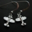 Wholesale 925 Sterling Silver Earrings- Airplane Charm