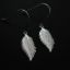 Wholesale 925 Sterling Silver Earrings-Feather Charm