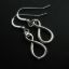 Wholesale 925 Sterling Silver Earrings-Figure 8-Warped Infinity