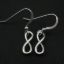 Wholesale 925 Sterling Silver Earrings-Smooth Infinity