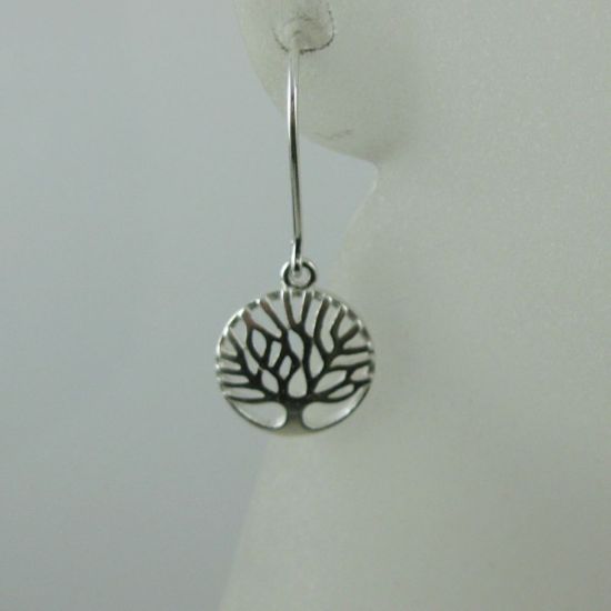 Wholesale 925 Sterling Silver Earrings- Tree of Life Charm 