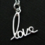 Wholesale 925 Sterling Silver Necklace - Love (16-24")