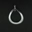 Wholesale Sterling Silver Fancy Sleek Teardop Pendant, Charms and Pendants for Jewelry Making, Wholesale Findings