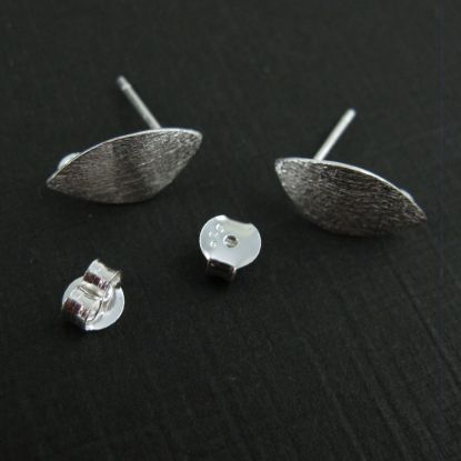 Wholesale Sterling Silver Textured Marquis Earwire for Jewelry Making, Wholesale Earwire and Findings