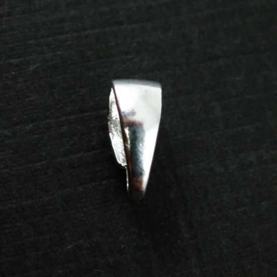 Wholesale Sterling Silver Simple Smooth Bail Connector, Wholesale Findings