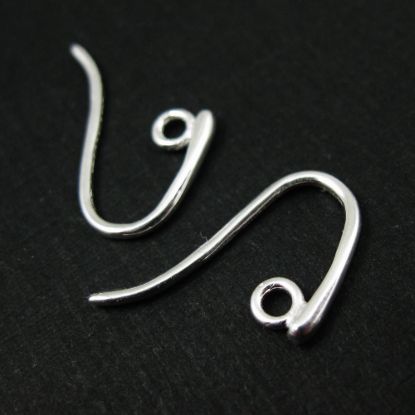 Wholesale Sterling Silver Sleek and Sexy Fishhooks for Jewelry Making, Wholesale Earwire and Findings