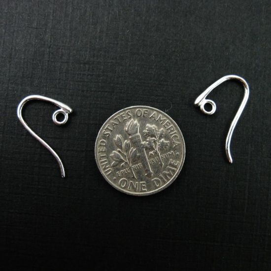 Wholesale Sterling Silver Sleek and Sexy Fishhooks for Jewelry Making, Wholesale Earwire and Findings