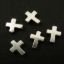 Wholesale Sterling Silver Tiny Cross Connector Charms and Pendants for Jewelry Making, Wholesale Findings