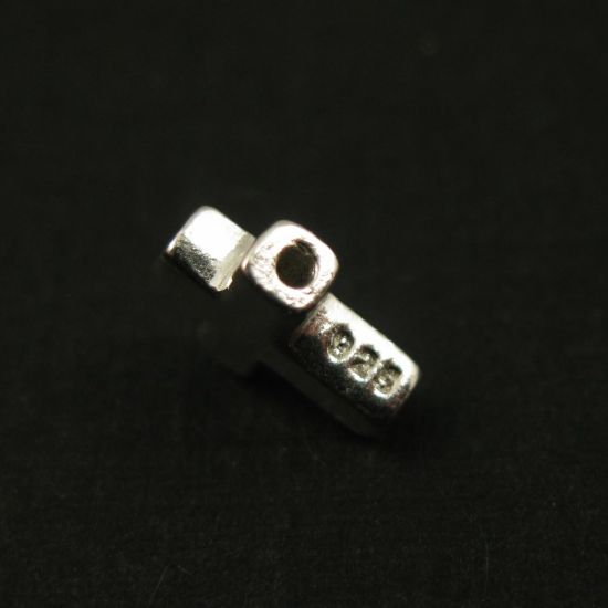 Wholesale Sterling Silver Tiny Cross Connector Charms and Pendants for Jewelry Making, Wholesale Findings