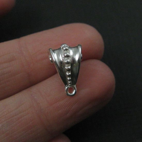 Wholesale Sterling Silver Fancy Bail Connector, Wholesale Findings