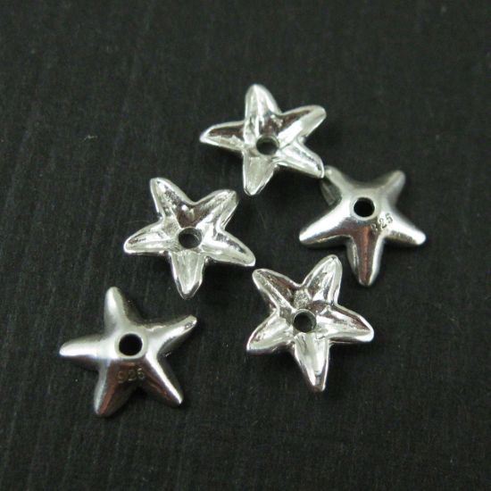 Wholesale Sterling Silver Flower Bead Cap Spacer, Wholesale Findings